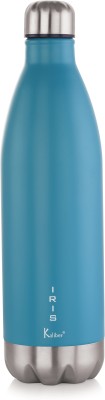 Kaliber IRIS 1000 ThermoSteel Bottle 1000 ml Flask(Pack of 1, Blue, Steel)