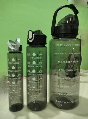 TTT 1000 ml Plastic Sipper(Pack of 3, Multicolor)