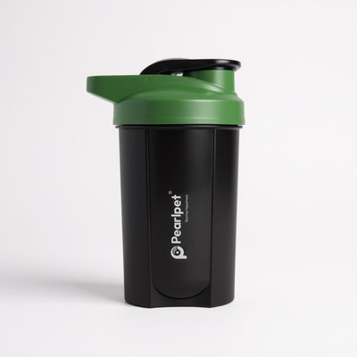 Pearlpet 500 ml Plastic Shaker(Pack of 1, Green)