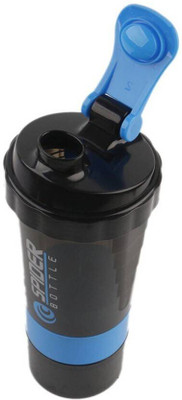 HouseOfCommon 500 ml Plastic Shaker(Pack of 1, Blue)