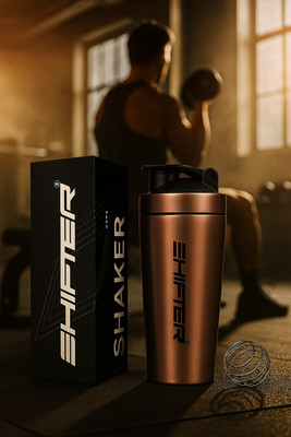 SHIFTER 750 ml Steel Shaker(Pack of 1, Copper)