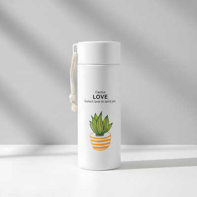 Nithyastore 450 ml Glass Bottle(Pack of 1, Off White, Light Green, Light Brown)