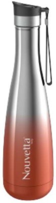 Nouvetta Luft Double Wall Bottle - Red 750 ml Bottle(Pack of 1, Orange, Steel)