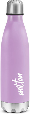 MILTON 870 ml Steel Bottle(Pack of 1, Purple)