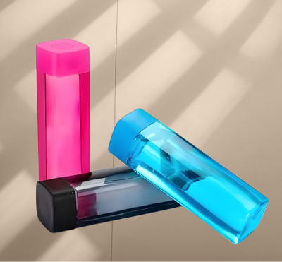Glamezone Premium Quality Water Bottle Set Of 3 Piece 1000 ml Bottle(Pack of 3, Multicolor, Plastic)