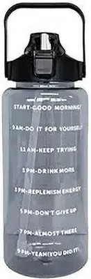 Jan.in global 2000 ml Steel Bottle(Pack of 1, Black)