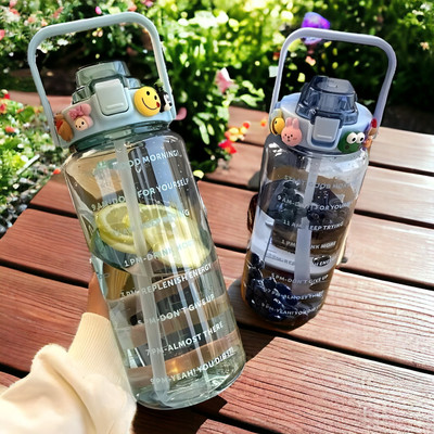 WIKIFY 2000 ml Plastic Bottle(Pack of 1, Multicolor)