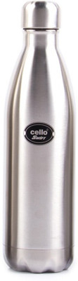 cello Swift bottles 500 ml Bottle(Pack of 1, Silver, Steel)
