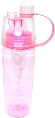 IRIS New Button 600 ml Sipper(Pack of 1, Pink, Plastic)