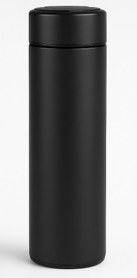 THE SILVERMADE 500 ml Steel Sipper(Pack of 1, Black)