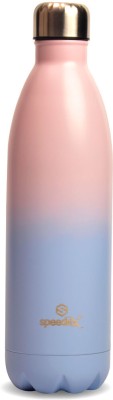 SPEEDEX Milo 350 ml Flask(Pack of 1, Blue, Pink, Steel)