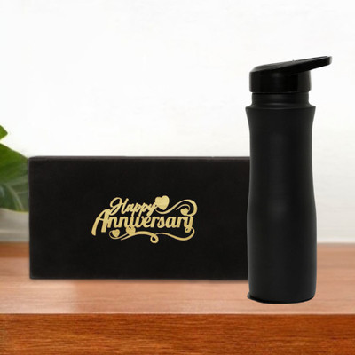 STARLIGHT 950 ml Copper Bottle(Pack of 1, Black)