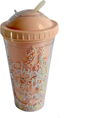 daddydream 500 ml Plastic Sipper(Pack of 1, Pink)