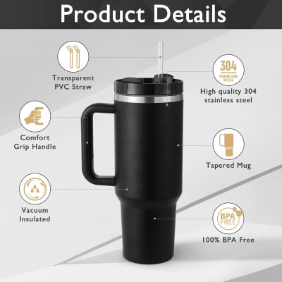 AANZIA 1200 ml Steel Bottle(Pack of 1, Black)