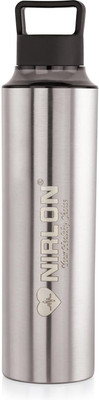 NIRLON 900 ml Steel Bottle(Pack of 1, Silver)