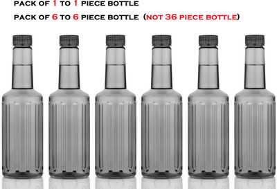 BATLIBOI MAZAK Water Bottle for Fridge for Home Office Gym School Boy 850 ml Bottle(Pack of 6, Black, Plastic)