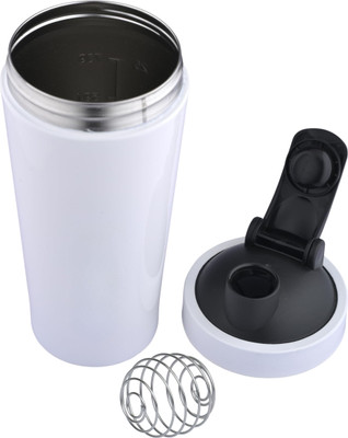 Dassio 750 ml Steel Shaker(Pack of 1, White)