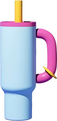 ALTRA 1200 ml Stainless Steel Sipper(Pack of 1, Blue, Pink)