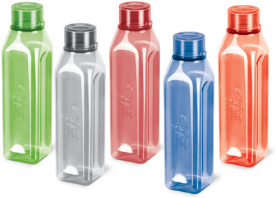 MILTON Prime Water,1 Litre Each, 1000 ml Bottle(Pack of 5, Multicolor, PET)