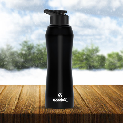 SPEEDEX 1000 ml Steel Sipper(Pack of 1, Black)