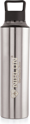 NIRLON 900 ml Steel Bottle(Pack of 1, Silver)