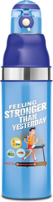 MILTON 660 ml Steel Bottle(Pack of 1, Blue)