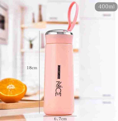 YPShoppy 400 ml Glass Bottle(Pack of 1, Multicolor)