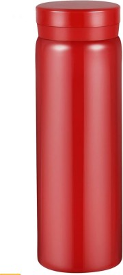 ZAMBET 10oz Mini Water Bottle Stainless Steel Thermos Small Flask,Keeps Drinks Hot/Cold 180 ml Flask(Pack of 1, Red, Steel)