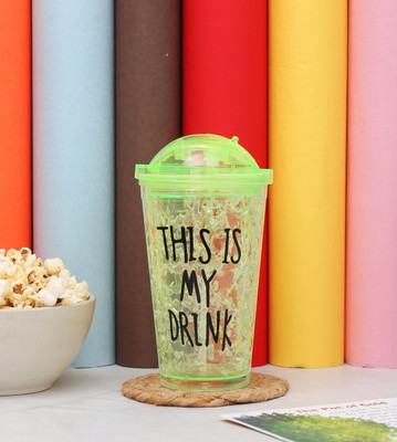The Procure Store 500 ml Plastic Shaker(Pack of 1, Green)