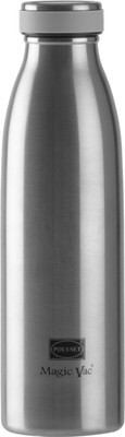 POLYSET 500 ml Steel Bottle(Pack of 1, Silver)