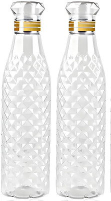 Elecsera 1000 ml Plastic Bottle(Pack of 2, White)