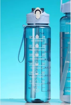 TRENDLER 1000 ml Plastic Bottle(Pack of 1, Purple)