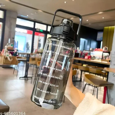 AMBIOUS 2000 ml Plastic Sipper(Pack of 1, Black)