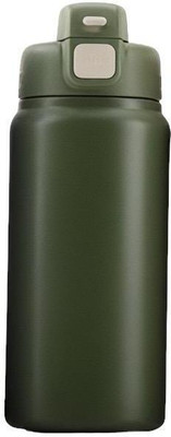 3D METRO SUPER STORE 600 ml Steel Flask(Pack of 1, Black)