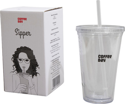 Café Coffee Day 450 ml Plastic Shaker(Pack of 1, Clear)