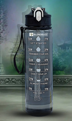 Blend Buzz 900 ml Plastic Bottle(Pack of 1, Multicolor)