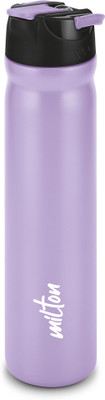 MILTON 700 ml Steel Bottle(Pack of 1, Purple)