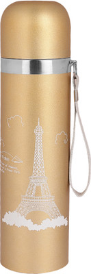 PASSION PETALS 500 ml Plastic Sipper(Pack of 1, Gold)