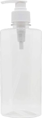 FUTURA MARKET Soap Dispenser/Sanitizer Dispenser Empty Bottles for Bathroom Home Office 500 ml Bottle(Pack of 1, Clear, PET)