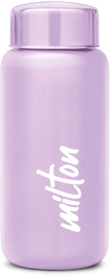 MILTON Aqua Stainless Steel , 500 ml Bottle(Pack of 1, Purple, Steel)
