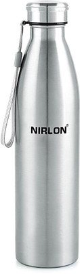 NIRLON 1000 ml Steel Bottle(Pack of 1, Silver)