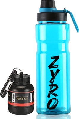 ZYRO 700 ml Plastic Sipper(Pack of 2, Multicolor)