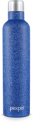 pexpo 500 ml Steel Flask(Pack of 1, Blue)