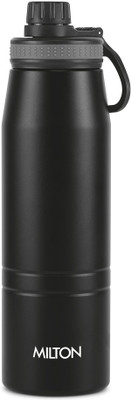 MILTON 920 ml Stainless Steel Flask(Pack of 1, Black)