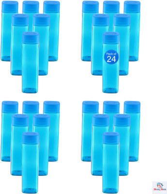Heart Home 1000 ml Plastic Bottle(Pack of 24, Blue)