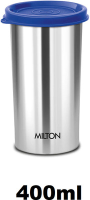 MILTON 400 ml Steel Shaker(Pack of 1, Silver)