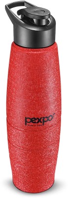 pexpo 1000 ml Sports and Hiking Stainless Steel Water Bottle, Duro 1000 ml Bottle(Pack of 1, Red, Steel)