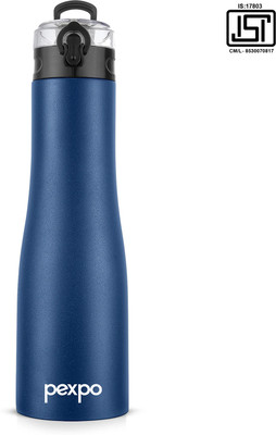 pexpo 970 ml Steel Bottle(Pack of 1, Blue)