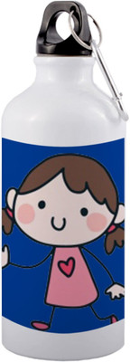 COLOR YARD 600 ml Aluminium Sipper(Pack of 1, White)