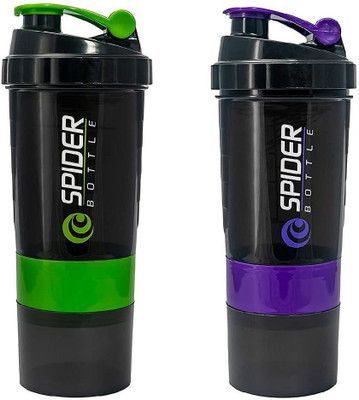 Clydesdale 500 ml Plastic Shaker(Pack of 1, Multicolor)